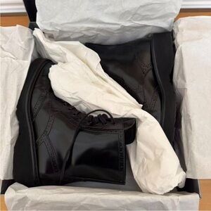 Prada Black patent leather Boots